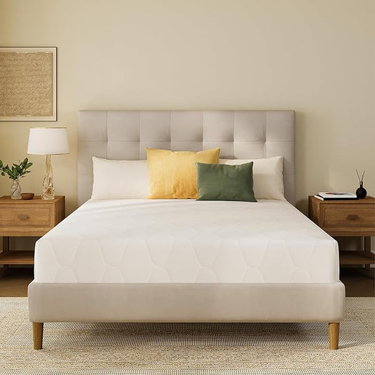 CH CHARME HOUSE 6 Inch Full Size Memory Foam Mattress in a Box for Kids, Relieve Pressure with Medium Firm Support, Fiberglass Free, CertiPUR-US Certified