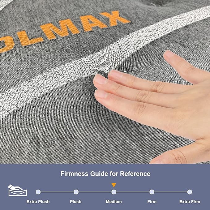 Elfreda Full Mattress, 12 inch Pillow Top Hybrid Mattress, Memory Foam and Pocket Spring Firm, Supportive & Pressure Relief Full Size in a Bag