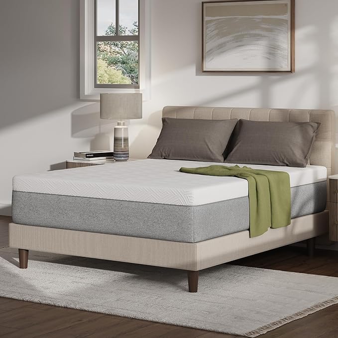 Novilla King Size Mattress 10 Inch, Gel King Memory Foam Mattress in a Box with Comfort Foam for Pressure Relief & Body Support & Cool Night Sleep, CertiPUR-US Certified