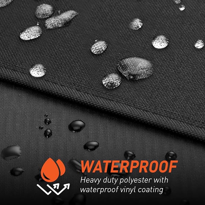 Pellet Grill Cover Compatible with Traeger Pro 22 Series - Waterproof Wood BBQ Smoker Protector for Century 22, Eastwood 22, Pro 575, Lil' Tex Elite 22, Heavy Duty Polyester Grilling Covers