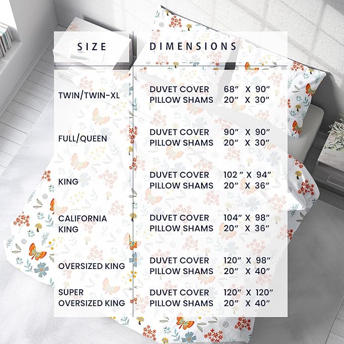 Kotton Culture 1 Pc Custom Size Duvet Cover Only -100% Egyptian Cotton Sateen 600 Thread Count Ultra Soft Premium Durable Comforter Cover Zipper Closure & Corner Ties (Rain Forest, Custom)