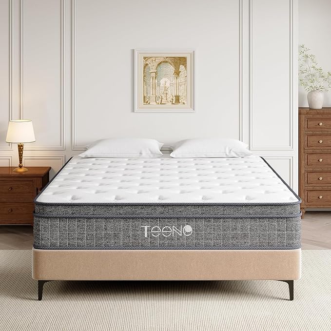 Full Mattress, 12 Inch Gel Memory Foam Pocket Coils Springs Hybrid Mattresses, Medium Firm Full Size Mattress in a Box, CertiPUR-US Certified, Cool & Support Comfort