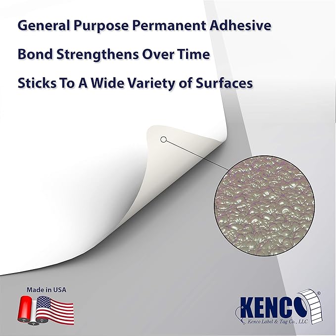 4" X 6" Direct Thermal Perforated Stickers Labels for Shipping Labels, Inventory, and Color Coding - Compatible with Zebra, Rollo, Godex and More (White, 24 Rolls)