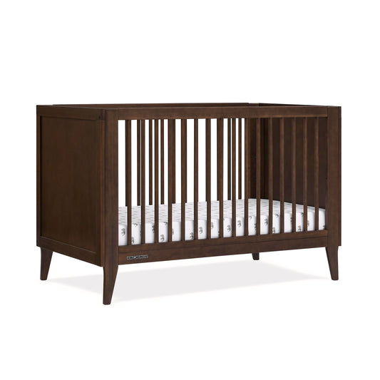 Delta Children Ollie 4-in-1 Convertible Crib - Greenguard Gold Certified, Walnut Espresso