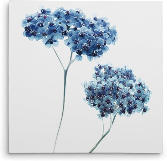 Wexford Home Gorgeous Blue III-Canvas Prints Wrapped Gallery Wall Art | Stretched and Framed Ready to Hang 40x40 Multicolor