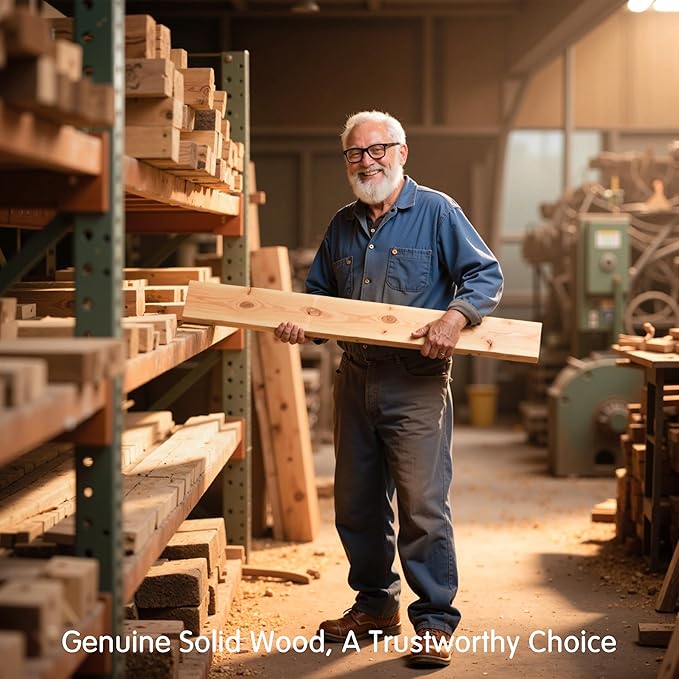 Hokway Wood Full Size Bed Frame- No Wobble,Noise-Free,Easy Assembly with Precise Holes,12 in Wood Slat Support,No Box Spring Needed,Walnut