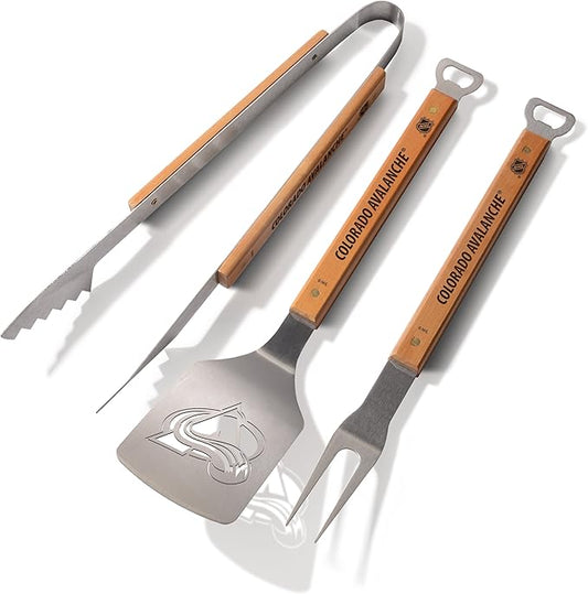 YouTheFan NHL Colorado Avalanche Classic Series 3-Piece BBQ Set
