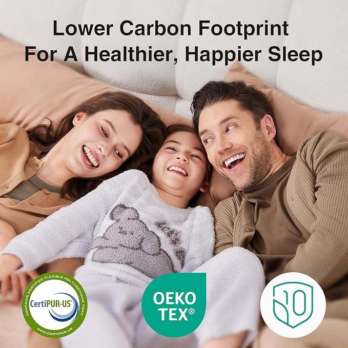 Novilla 8 inch Full Size Mattress, Foam and Spring Hybrid Full Mattress with Adaptive Foam for Pressure Relieving & Breathable Comfort, CertiPUR-US Certified-Ideal for Youth & Guest Rooms