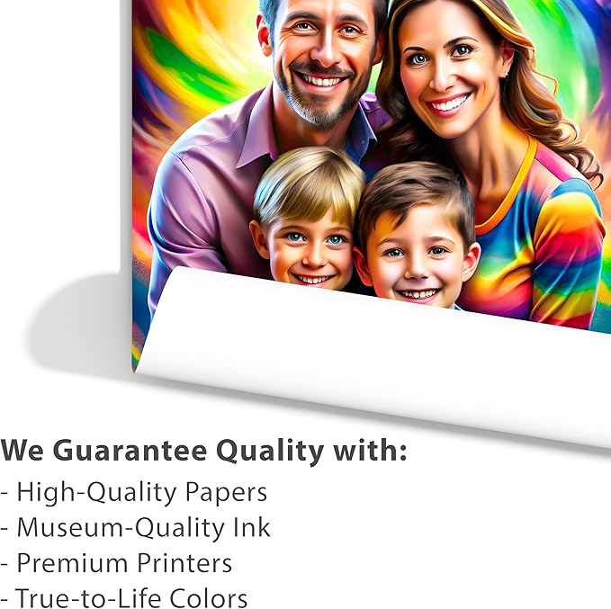 Smile Art Design Custom Poster Print, Personalized Photo to Poster Printing, Photo Print Gift Wall Art Prints, Upload Your Image/Photo - 16x20 inches