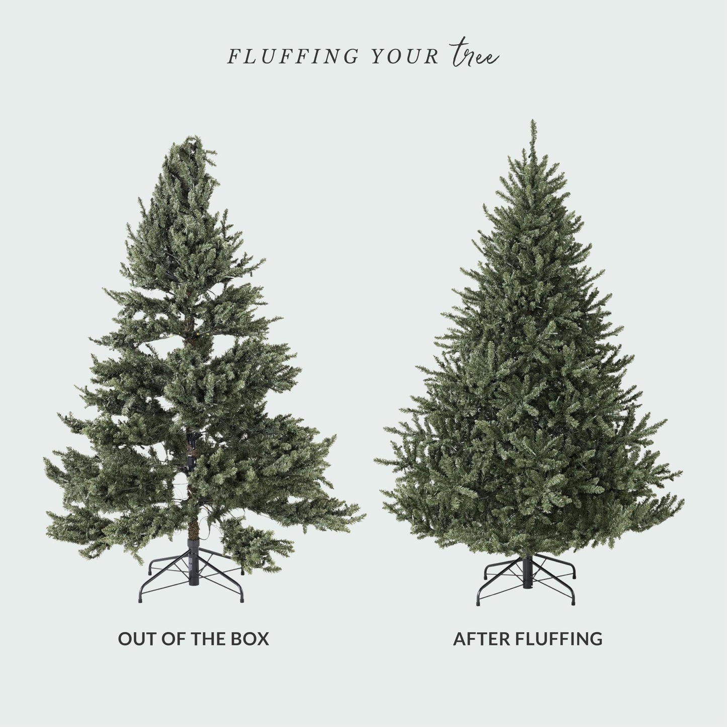 Balsam Hill 6.5ft Pre-Lit Classic Blue Spruce - Artificial Christmas Tree with 2144+ Tips, 700 Clear Incandescent Lights, Easy Plug Technology & Premium Stand for Indoor Holiday Decorating