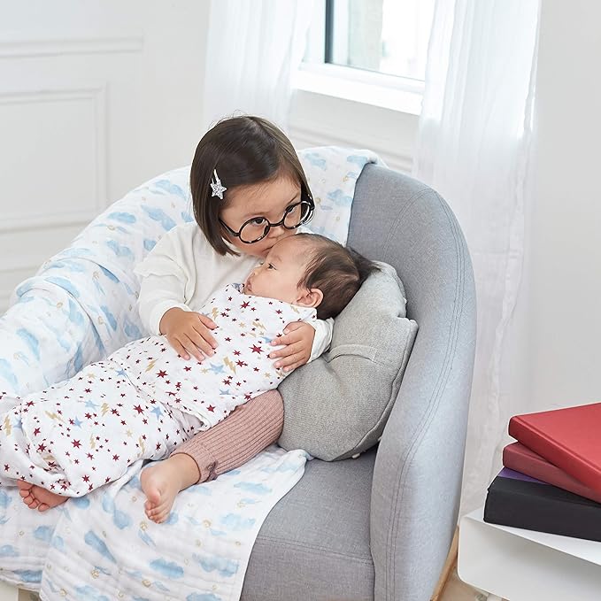 aden + anais Boutique Dream Blanket, Boutique Muslin Baby Blankets for Girls & Boys, Ideal Newborn Nursery & Crib Blanket, Unisex Toddler & Infant Bedding, Shower & Registry Gift, Harry Potter