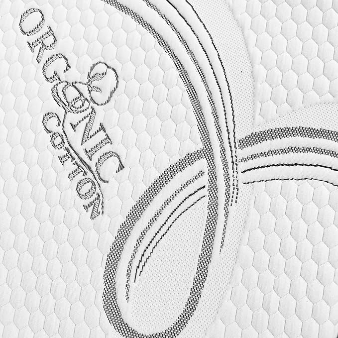 FoamRush 3" x 34" x 75" Bunk, Soft, Fitted, Zippered Mattress Cover Replacement, Premium Cotton, Waterproof, Non Skid Bottom, Mattress Pad Cover, Mattress Not Included