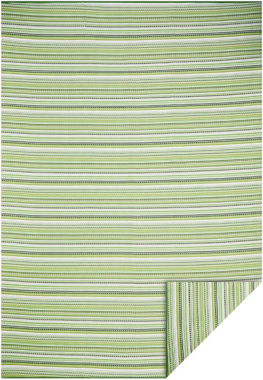 Outdoor/Indoor Rug Plastic Straw Rug Waterproof Portable Outdoor Mat, Easy to Clean and Fold,Perfect for Garden, Patio, Picnic, Decking-（Green，5x7Ft）