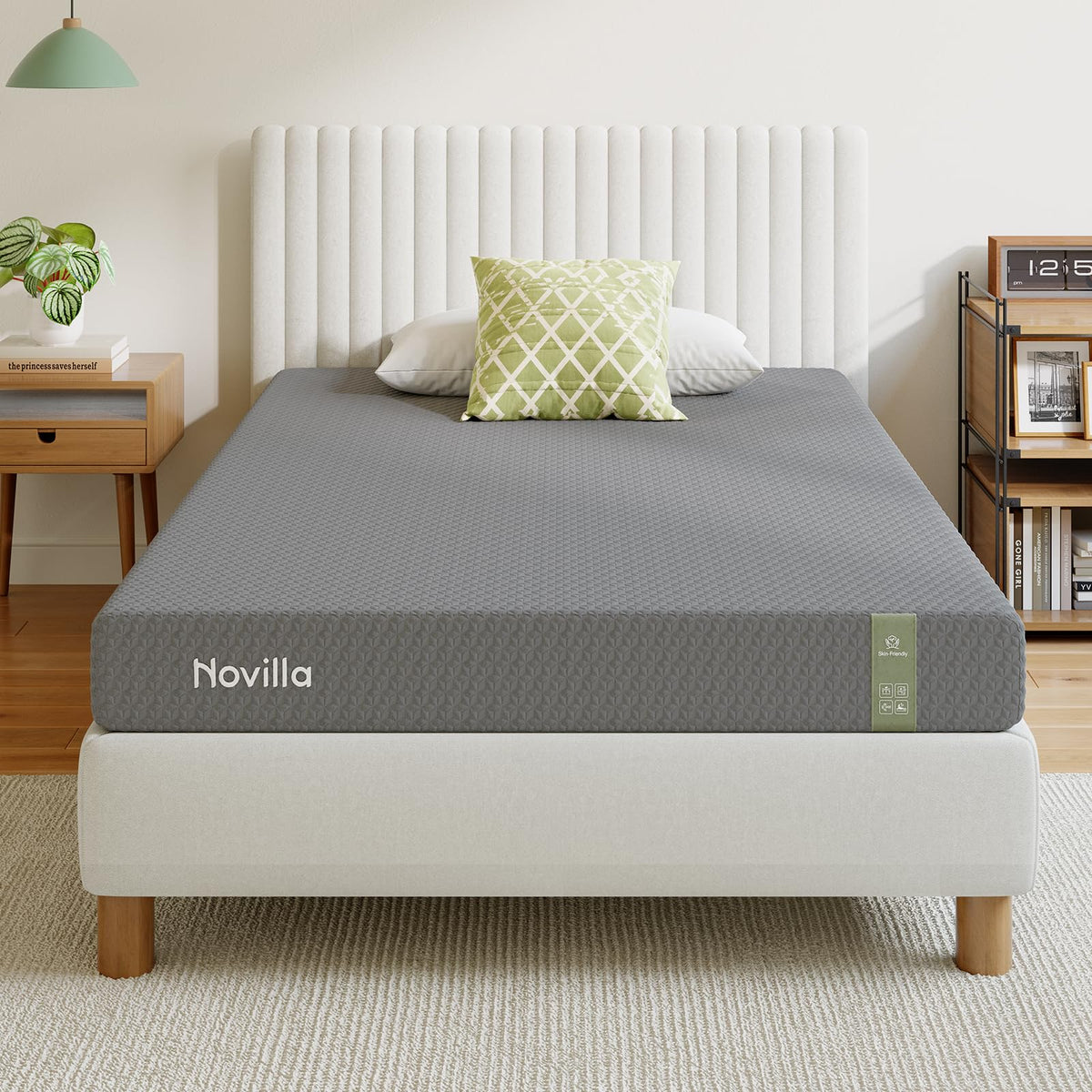 Novilla Full Mattress, 8 Inch Full Size Memory Foam Mattress for Cool Night