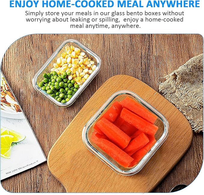 24 Pieces Glass Food Storage Containers Set,Glass Meal Prep Containers-Stackable Airtight Glass Storage Containers with lids,Freezer, Microwave, Oven Safe,Blue