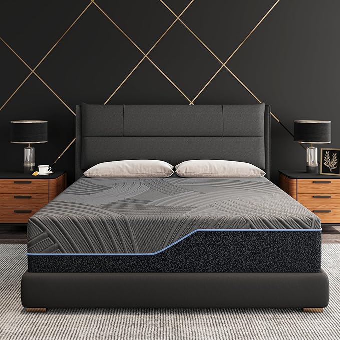 14 Inch Twin Size Mattress in a Box, Copper Memory Foam Mattress with Cooling Cover, Medium Firm for Pressure Relief, Fiberglass-Free, CertiPUR-US Certified, Foam Made in USA, 38"x75"x14"