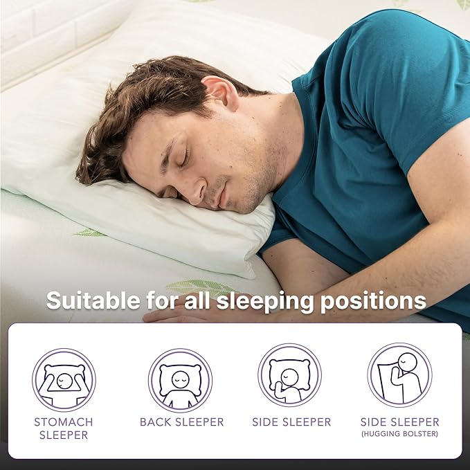NapQueen Full Size, 12 Inch Anula Green Tea Infused Memory Foam Mattress, Bed in a Box, CertiPUR-US Certified Mattress