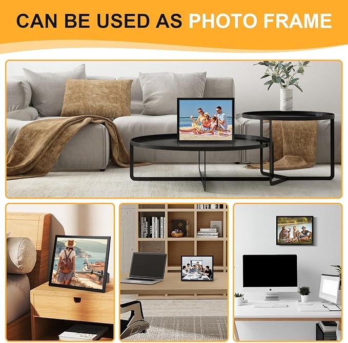 YixangDD 20 PACK Certificate Frames 8.5 x 11, Black Diploma Frame Document Frame with Clear Plexiglass, Picture Frames for Tabletop and Wall Display