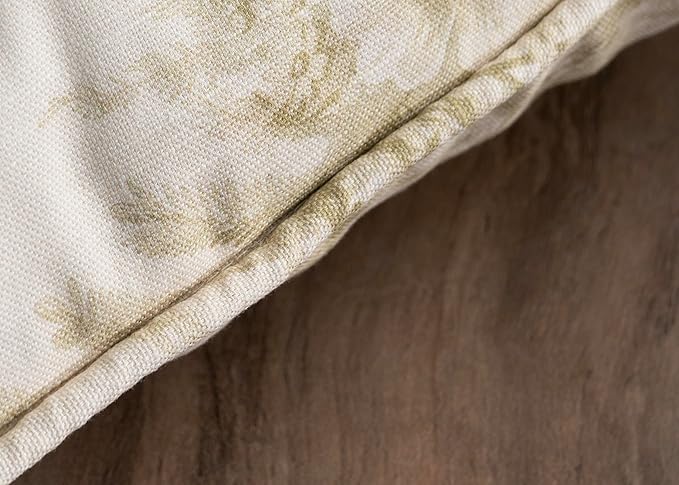 Maison d' Hermine Decorative Pillow Covers 18 x 18 Inch Square 100% Cotton Throw Pillow Covers with Invisible Zipper Cushion Case for Living Room Couch, Chair, Sofas, Bedroom, Home (Paradise - Sage)