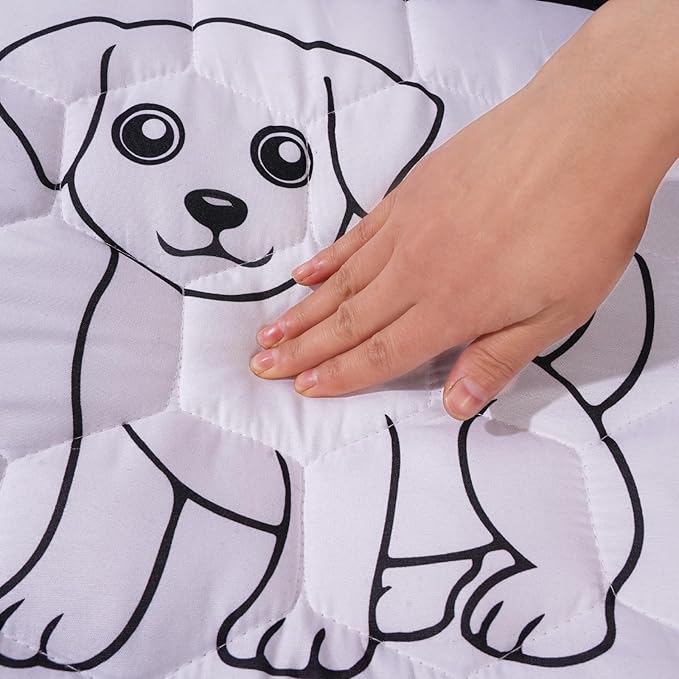 Baby Play Mats for Floor, 50x50 Playpen Mat, Premium & Thicken Soft Foam Play Mat for Baby, Non-Slip Cushioned Floor Mat for Baby, Machine Washable Infant Play Mat (High Contrast)