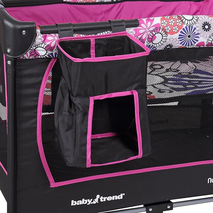 Baby Trend Nursery Center® Playard, Floral Garden