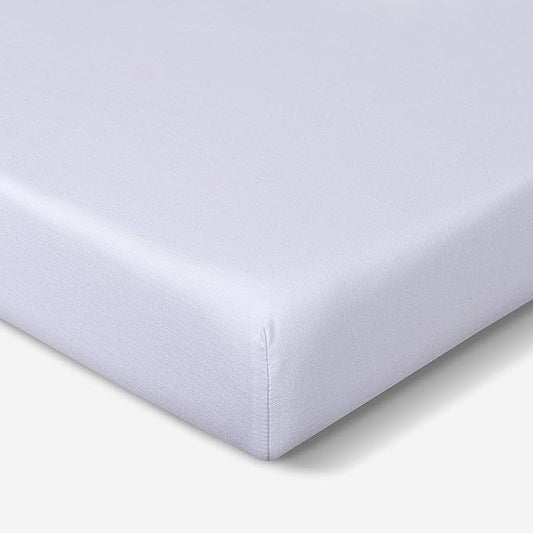 Bedgear Baby Hyper-Wool Performance Crib Sheet – Warmth No Overheating – Soft Touch Wool Blend – Fitted, Breathable, Machine Washable Crib Sheet – 50% Polyester, 45% Viscose, 5% Wool, Bright White