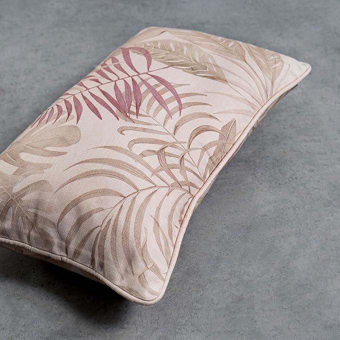 Maison d' Hermine Decorative Pillow Covers 12x20 Inch Rectangle 100% Cotton Throw Pillow Covers with Invisible Zipper Cushion Case for Living Room Couch, Chair, Sofas, Bedroom, Home (Creole - Beige)