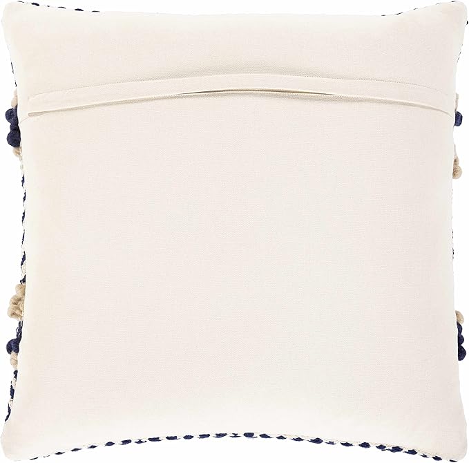 Hauteloom Labrador Decorative Throw Pillow - Sofa Couch Cushion Cover - Navy
