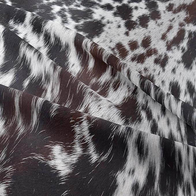 Tailor Shop Cow Print Full Size Comforter Sets,Black and White Cow Print Bedding Set for Kids,Cartoon Milk Cow Print Bedding Set Bed Sets for Boys Teens Girls with 1 Comforter and 2 Pillowcase…