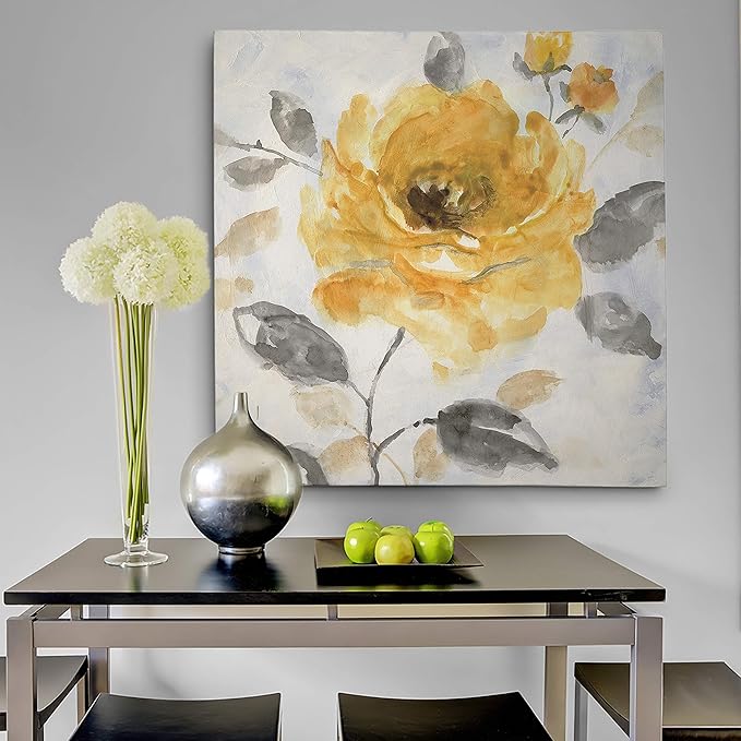 Wexford Home Honey Rose I-Premium Gallery Wrapped Canvas-4 Art Print, 24x24, HAC17-18200-2424