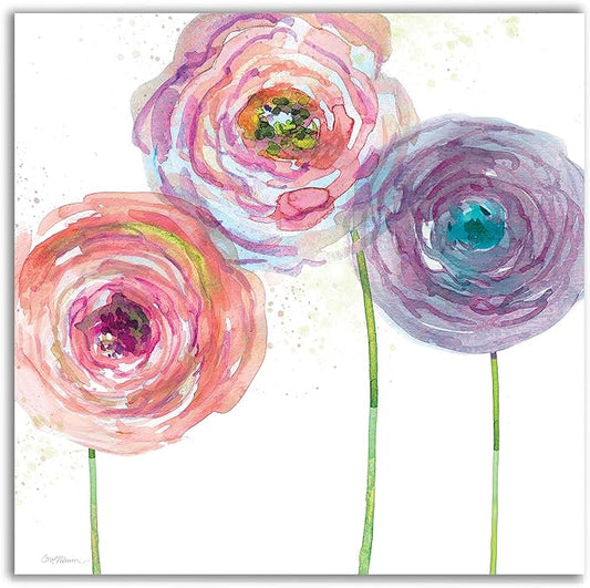 Wexford Home Summer Fields III Gallery Wrapped Canvas Wall Art, 40x40,