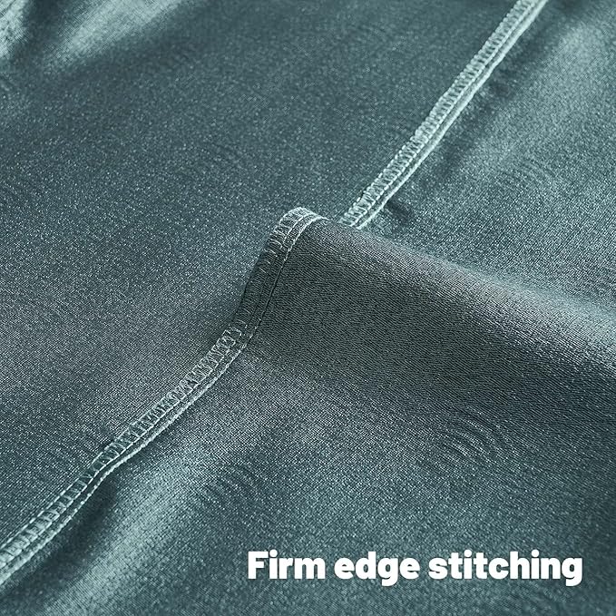 FUTEI Grey Blue Chenille Decorative Throw Pillow Covers 12x20 Inch Set of 2,Soft Cozy Striped Geometric Patterns Lumbar Pillow Cases,Modern Home Decor for Couch Bed Living Room