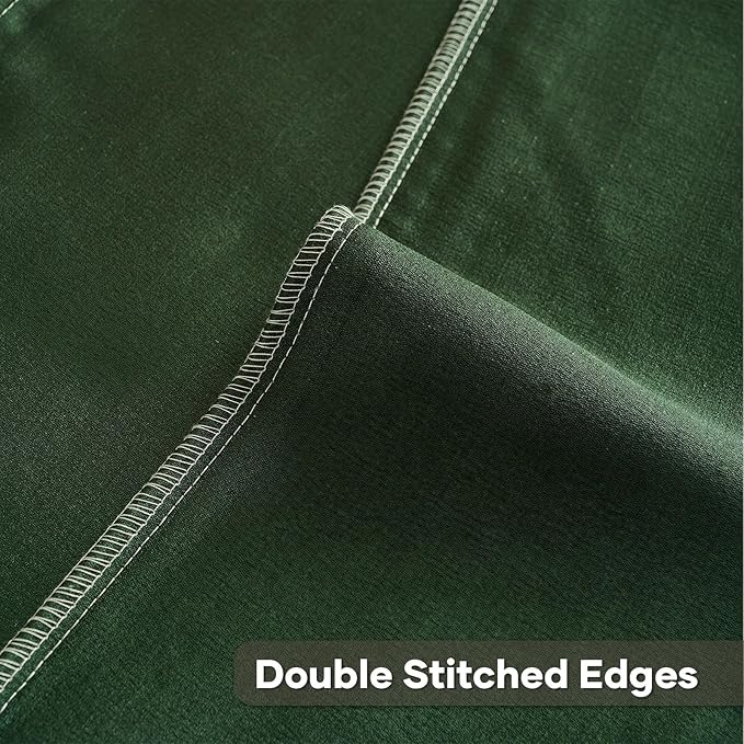 FUTEI Sage Green Decorative Throw Pillow Covers 12x20 Inch Set of 2,Soft Cozy Wheat Ear Striped Patterns Lumbar Pillow Cases,Modern Home Decor for Couch Bed Living Room