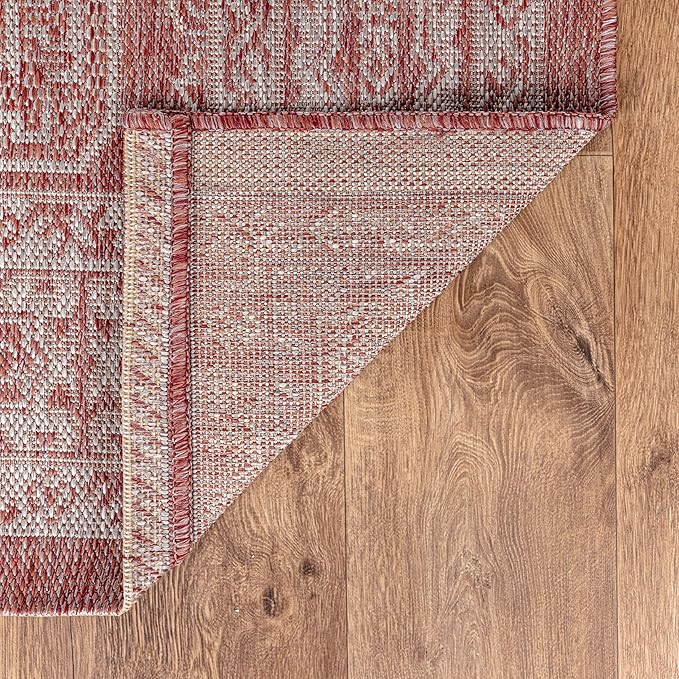 Keen Home Design Terrace Outdoor Area Rug - 12x15 Washable Indoor/Outdoor Rug for Patio, Kitchen, Balcony, Beach, Garden, Deck and Porch, Size: 12'x15'