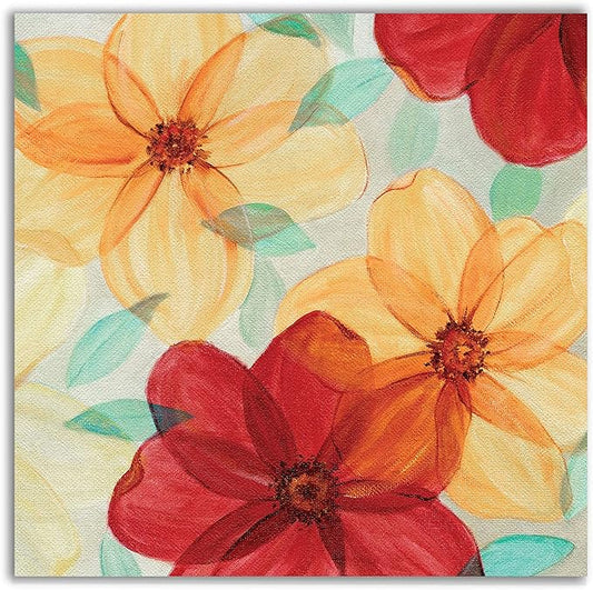 Wexford Home Flash of Spring II - Premium Gallery Wrapped Canvas - 4 Sizes Available Art Print, 32 x 22, Multicolor